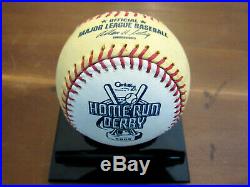 Bobby Abreu 20/20 Phillies Yankees Signed Auto 2005 Home Run Derby Baseball Mlb