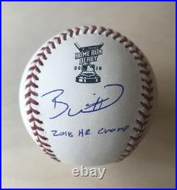 Bobby Witt Jr. Autographed Signed Home Run Derby Baseball JSA COA (WIT034031)
