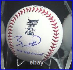 Bobby Witt Jr Signed Rawlings Home Run Derby Official MLB Baseball JSA