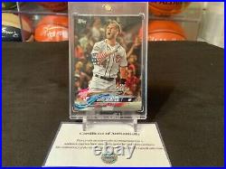 Bryce Harper AUTO Signed Baseball Card Autographed 2018 Topps Homerun Derby COA