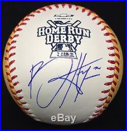 Bryce Harper Signed 2013 Home Run Derby Gold Baseball PSA/DNA All Star Nationals