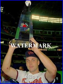 Cal Ripken Jr. Home Run Derby Champ Award 8 x10 Color Photo Orioles Baseball