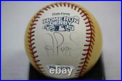 Cardinals Albert Pujols Signed 2009 Home Run Derby Baseball Upper Deck Authentic