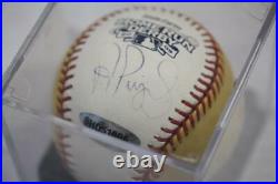 Cardinals Albert Pujols Signed 2009 Home Run Derby Baseball Upper Deck Authentic