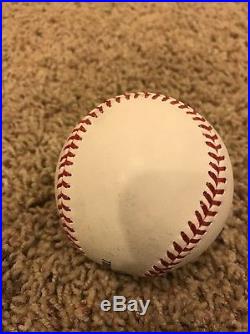 Carlos Gonzalez HOME RUN DERBY BALL Game-Used and MLB Authenticated 2016