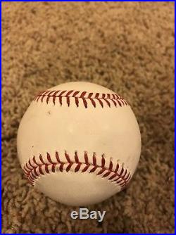 Carlos Gonzalez HOME RUN DERBY BALL Game-Used and MLB Authenticated 2016