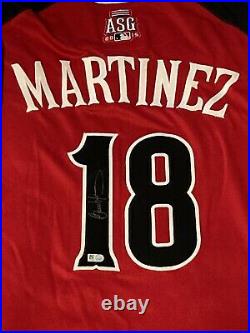 Carlos Martinez 2015 MLB All Star Workout Day/Home Run Derby Autographed Jersey
