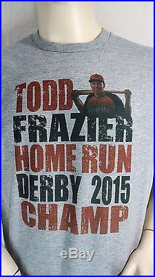 Cincinnati Reds Todd Frazier 2015 All Star Game Home Run Derby Champ T-SHIRT