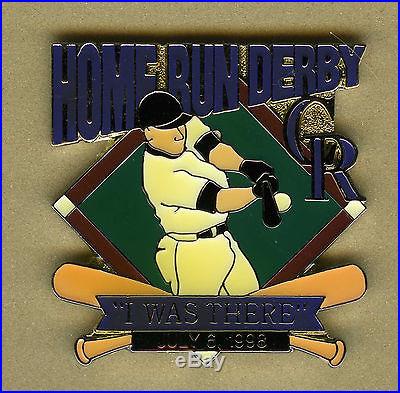 Colorado Rockies MLB baseball pin All-Star 1998 Home Run Derby trader badge