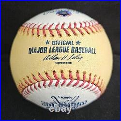 David Ortiz 2005 Home Run Derby 2nd Round Game Used Signed Baseball Out #10 RARE