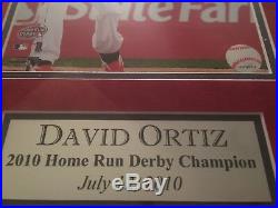 David Ortiz Home Run Derby Champion Autographed Collsge MLB/COA