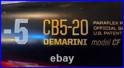 DeMarini CF Zen 31 / 26 (-5) USSSA Homerun Derby Baseball Bat (WTDXCB5-20)