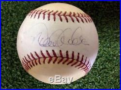 Derek Jeter Autographed Baseball Ball- Home run Derby 2007 Yankees -Rawlings MLB