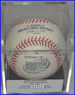 GAME USED All Star HR Baseball HOME RUN DERBY Corey Hart Milwaukee Brewers 2010