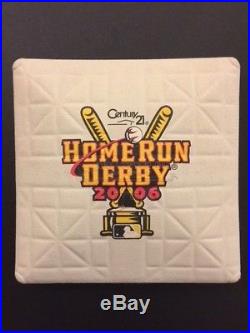 Game Used 2006 Home Run Derby Base MLB Authenticated