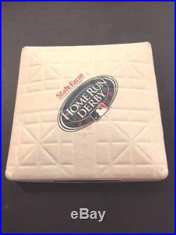 Game Used 2008 Home Run Derby Base MLB Authenticated