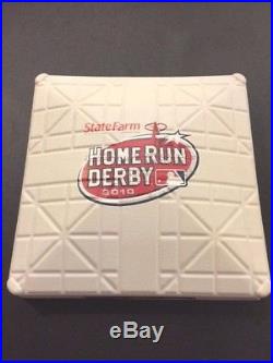 Game Used 2010 Home Run Derby Base MLB Authenticated