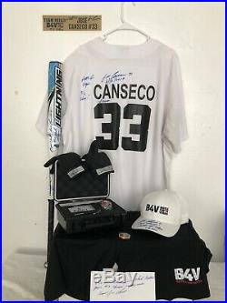 Game Used Jose Canseco Battle 4 Vegas Home Run Derby Items Plus Watch He Won
