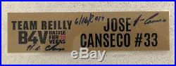 Game Used Jose Canseco Battle 4 Vegas Home Run Derby Items Plus Watch He Won