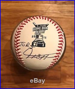 Giancarlo Stanton Signed Official Homerun Derby Autographed Baseball