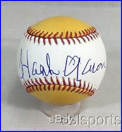 Hank Aaron Hand Signed Official 2009 Home Run Derby Baseball Jsa Full Loa