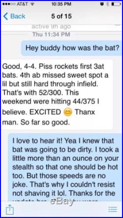 HOT! NIW (Shaved) Demarini The One ASA/USSSA Home Run Derby Bat