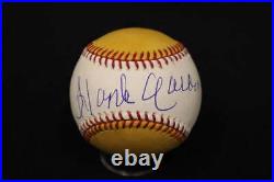 Hank Aaron Signed 2009 Home Run Derby Omlb Baseball Autograph Jsa Loa Jb1920