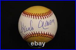 Hank Aaron Signed Omlb Home Run Derby Baseball 2011 Autograph Jsa Jb1830