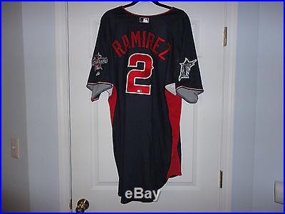 Hanley Ramirez 2010 All Star Home Run Derby Signed Used Jersey Auto Autograph