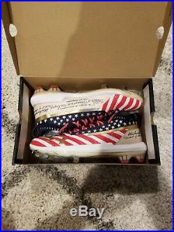 Harper 3's Under armour USA cleats, home run derby cleats SIZE 10