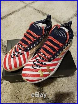Harper 3's Under armour USA cleats, home run derby cleats SIZE 10