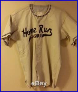 Home Run Derby 1960 TV Show Game Used Jersey Red Sox Yankees Giants Cubs Wrigley