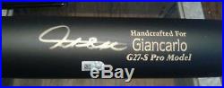 Home Run Derby King Giancarlo Stanton Autographed Marucci Game Bat