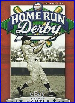 Home Run Derby -Vol. 1 (DVD, 2007) Factory sealed MANTLE/MAYS/BANKS/AARON & MORE