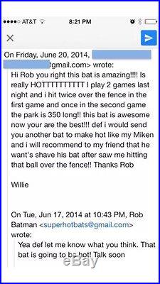 Hot! Reebok Melee Senior Softball Home Run Derby Bat! LAST ONE