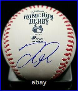 JOC PEDERSON AUTOGRAPH SIGNED 2015 Home Run Derby Braves Giants Allstar Dodgers