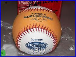 JOSH HAMILTON RANGERS 2008 AUTOGRAPHED GOLD HOME RUN DERBY BALL WithBIBLE VERSE #2
