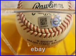 Javier Baez All Star Home Run Derby Event Used Ball MLB JD 549646