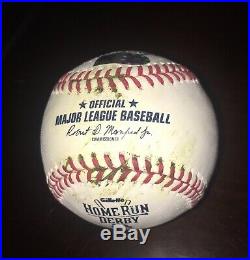 Josh Donaldson 2015 Home Run Derby Game Used Baseball Out Rd 1 All Star MLB Auth
