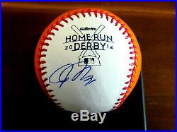Josh Donaldson A's Bjays Signed Auto 2014 A/s Home Run Derby Gold Baseball Jsa