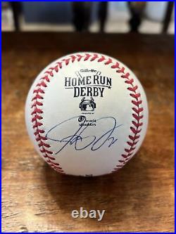 Josh Donaldson Signed Home Run Derby Baseball Psa Dna Coa Autographed Yankees