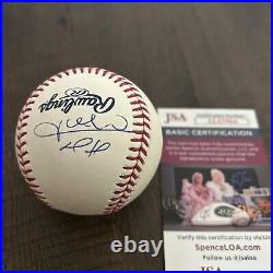 Juan Soto Autographed Signed MLB HOME RUN DERBY Baseball with JSA COA