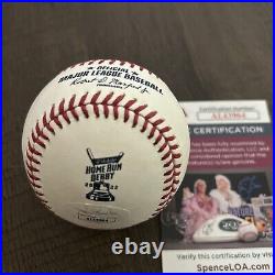 Juan Soto Autographed Signed MLB HOME RUN DERBY Baseball with JSA COA