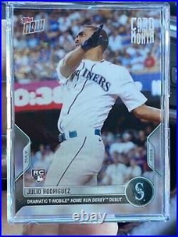 Julio Rodriguez 2022 Topps Now July Card of the Month Home Run Derby CORRECTED
