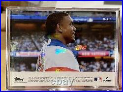 Julio Rodriguez 2022 Topps Now July Card of the Month Home Run Derby No RC Logo