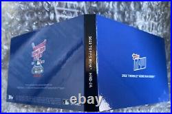 Julio Rodriguez /Pete Alonso 2022 MLB Home Run Derby Dual Sock Relic Book/ 01/25