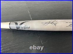 Julio Rodriguez Signed Auto Personal Victus Pro Model Bat Seattle Mariners