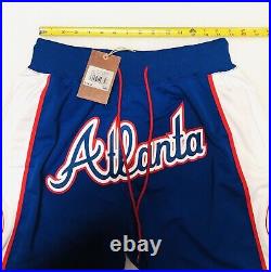 Just Don x Mitchell & Ness Homerun Derby Atlanta Braves Short size Medium Nwt400