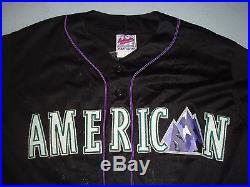 KEN GRIFFEY JR 1998 MARINERS MLB ALL STAR GAME Home Run Derby Jersey XL Sewn VTG