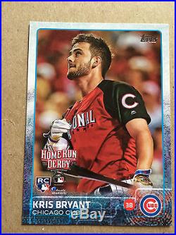 KRIS BRYANT 2015 Topps Update US78 Chicago Cubs RC Rookie Card Home Run Derby